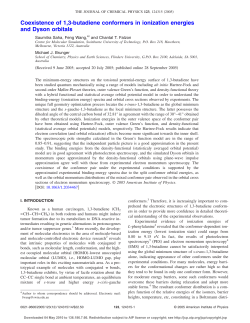 Coexistence of 1,3-butadiene conformers in ionization