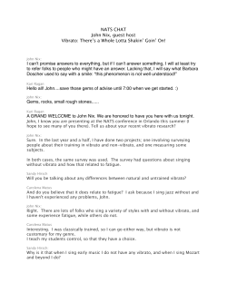 NATS Chat- John Nix - National Association of Teachers of Singing