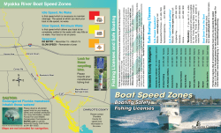 Boat Speed Zones - Sarasota County