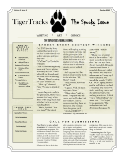 Tiger Tracks October 15 - Volusia County Schools