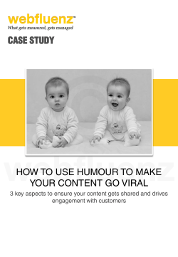 how to use humour to make your content go viral