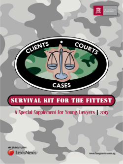 Survival Kit for the Fittest