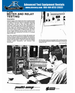 Sl1!JDMslon - Advanced Test Equipment Rentals