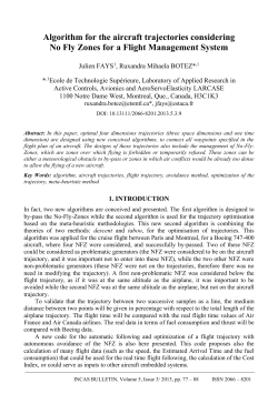 Paper Title - incas bulletin