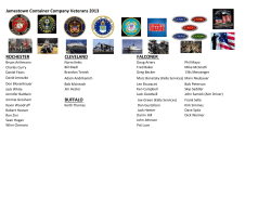 Jamestown Container Company Veterans 2013 ROCHESTER