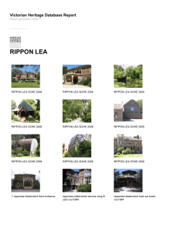 rippon lea - Victorian Heritage Database