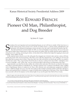 Pioneer Oil Man, Philanthropist, and Dog Breeder