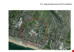 A.2 - Approximate area for HLG invitations
