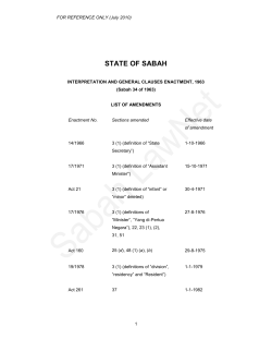 Interpretation and General Clauses Enactment 1963