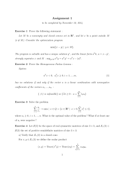 Assignment 1