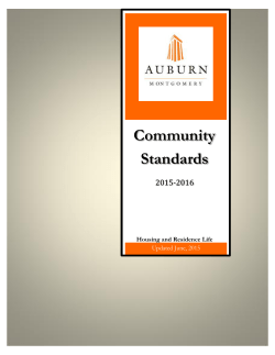 Community Standards