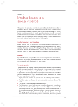 Medical issues and sexual violence