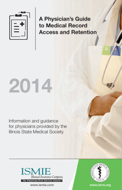 A Physician`s Guide to Medical Record Access