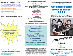 Colonial Beach Rock n Blues 2012 - Organization for Autism Research