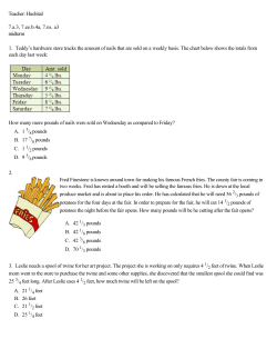 grade 7 midterm 2016