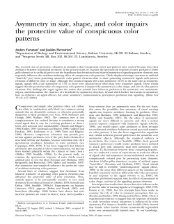 Asymmetry in size, shape, and color impairs the