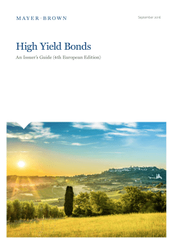 High Yield Bonds