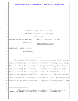 Case 2:07-cr-00266-FCD Document 671 Filed 11/12/10
