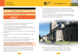 Walk 7 Marsham via Fengate 3 miles or 2 mile short option