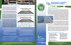 General Purpose Lanes with HOV Lanes General