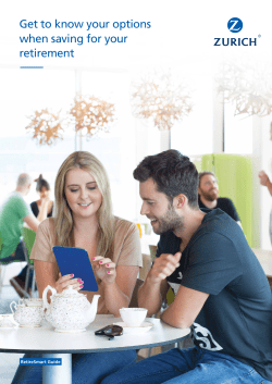 Get to know your options when saving for your retirement