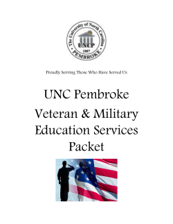 Active Duty and Veteran Checklist