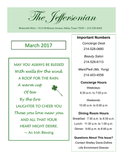 march 2017 newsletter