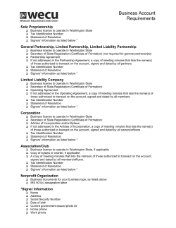 Statement of Resolution