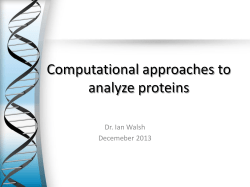 Learning structural protein properties