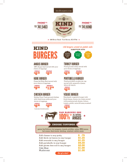 Kind Burgers