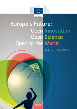 Europe`s Future - European Commission