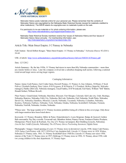 Main Street Empire: JC Penney in Nebraska