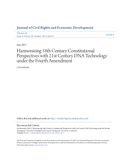 Harmonizing 18th Century Constitutional Perspectives with 21st