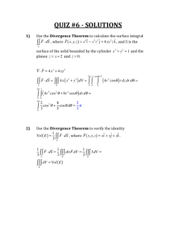 quiz #6 - solutions