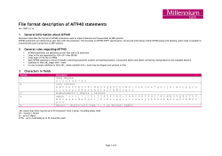 File format description of MT940 statements