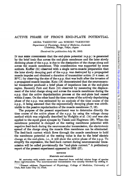 ACTIVE PHASE OF FROG`S END