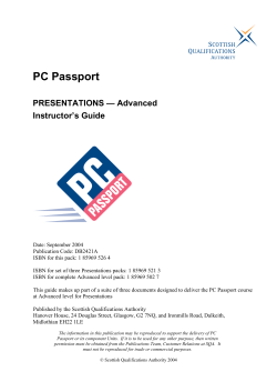 PC Passport