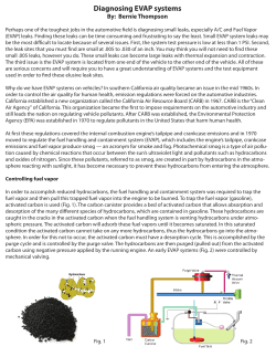 Diagnosing EVAP systems - Automotive Test Solutions