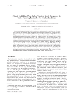 Climatic Variability of Near-Surface Turbulent Kinetic Energy over