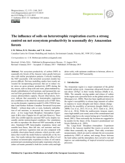 The influence of soils on heterotrophic respiration