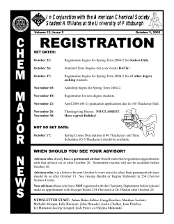 October 3, 2003 - University of Pittsburgh