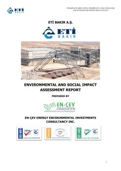 environmental and social impact assessment report - AGA