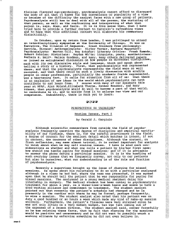 Kleinian flavored ego-psychology, psychoanalysis cannot afford to