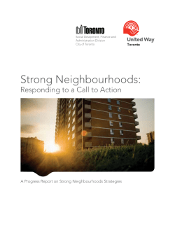 Strong Neighbourhoods