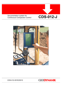 CDS-012-J - Geodynamik