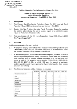 &yuml;&thorn;M icrosoft W ord - P roblem G ambling P rotection O rders . doc