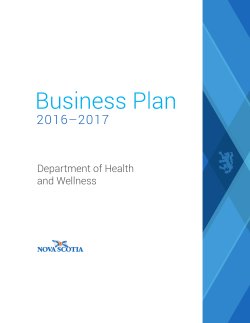 Department of Health and Wellness