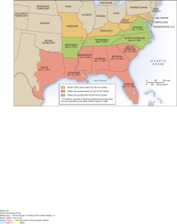 The Succession of the Southern States