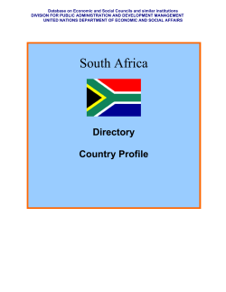 National Economic and Development Labour Advisory Council