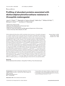 Profiling of abundant proteins associated